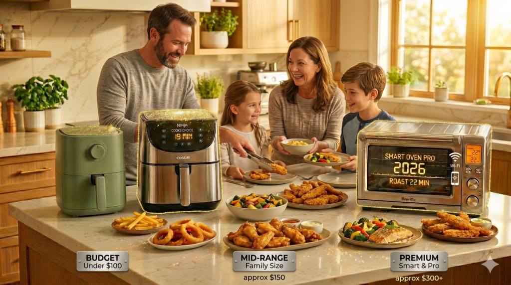 Air fryers have become an everyday kitchen essential for families looking for faster and healthier meals.