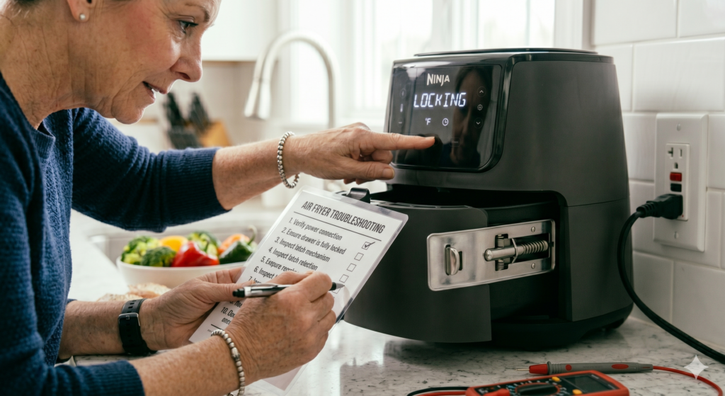 Maintaining an air fryer to prevent common power problems