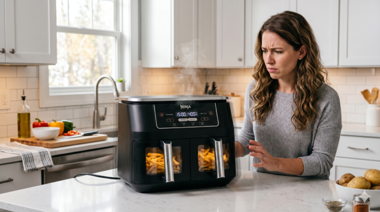 Air fryer making loud noise during cooking